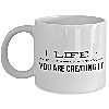 life quotes mug