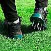 1 Pair Lawn Yard Grass Aerator Shoes Loosen The Soil & Promote Root Growth Tool