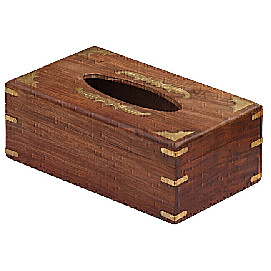 benzare wooden tissue box