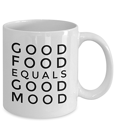 good food quote coffee mug