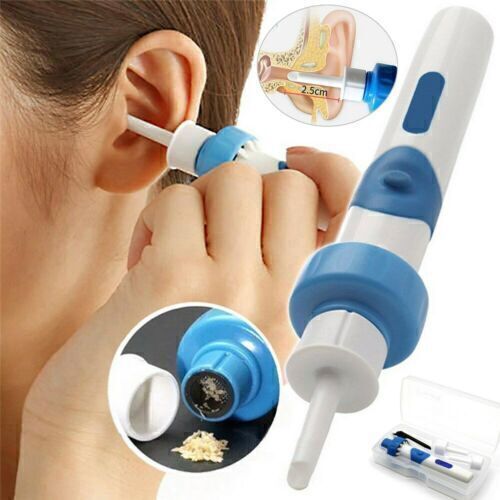 Electric Cordless Vacuum Ear Cleaner Wax Remover Cleaning Tool
