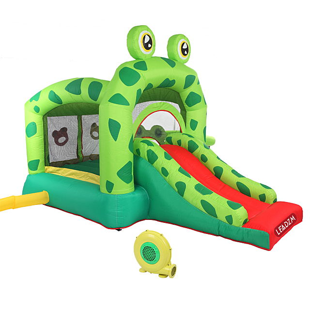 Leadzm Bh-060 Frog Inflatable Castle Bouncer 420d Oxford 840d Face