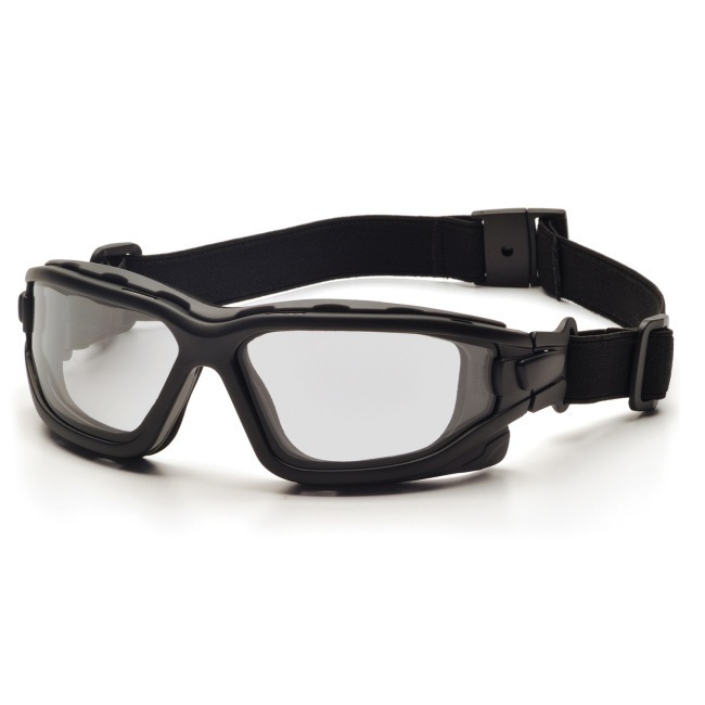 Pyramex I-Force Slim Black Frame Gray AF Lens Sealed Eyewear