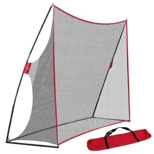 10 x 7FT Portable Golf Practice Net Hitting Driving Training Aids w/ Carry Bag